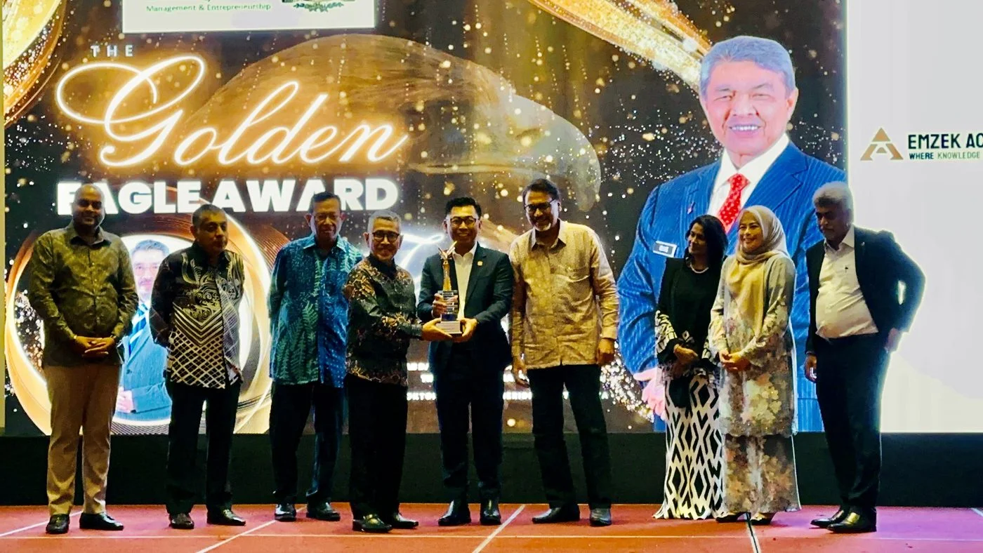 Emzek Academy Receives The Golden Eagle Award 2023 for Excellence in Professional Education