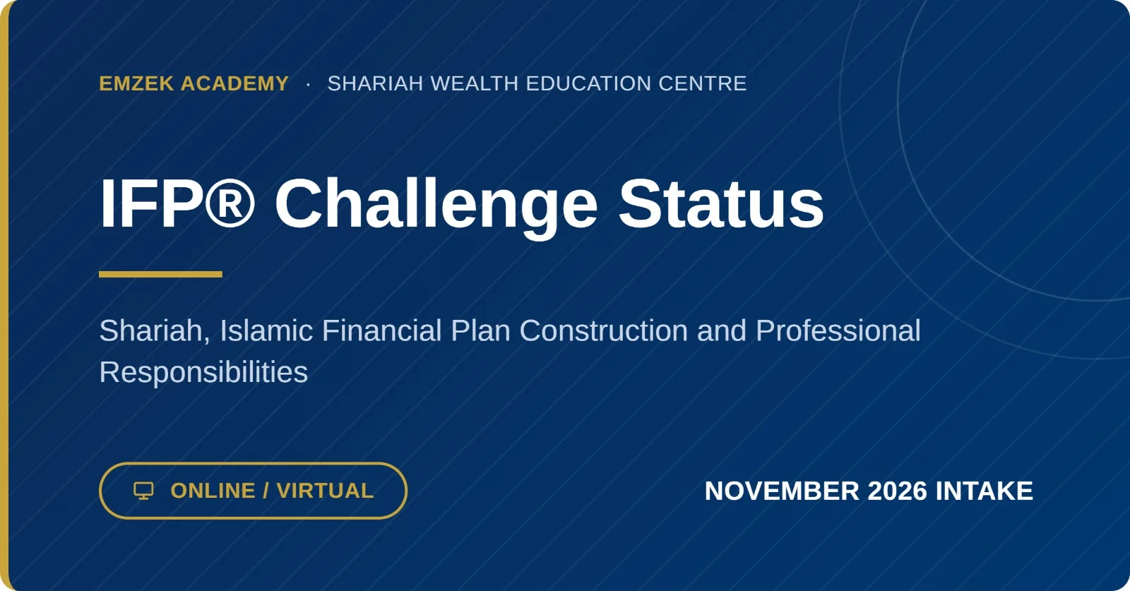 IFP® Challenge Status Program
