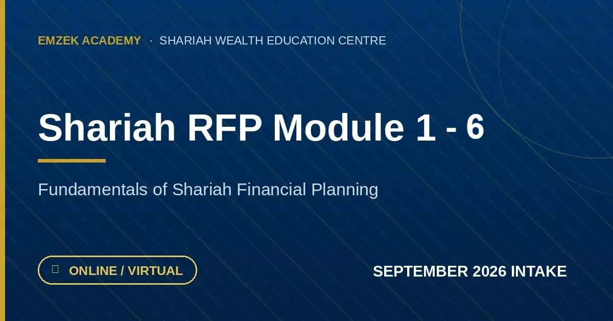 Shariah RFP Modular Programme
