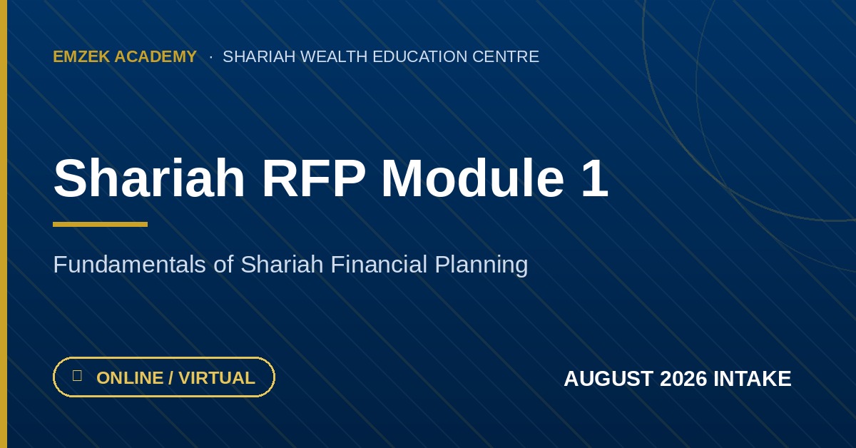 Shariah RFP Module 1
