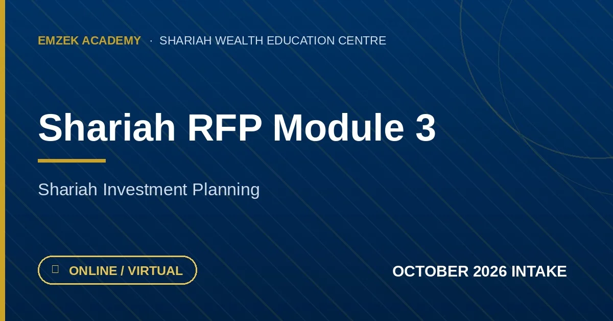 Shariah RFP Module 3