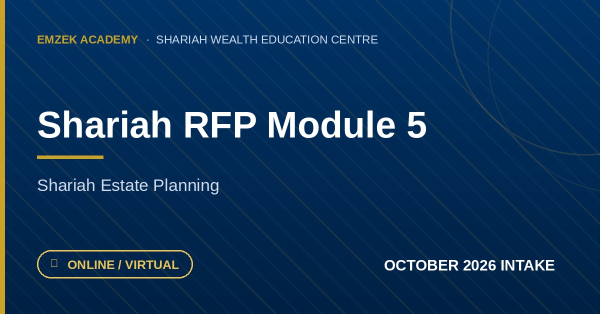 Shariah RFP Module 5