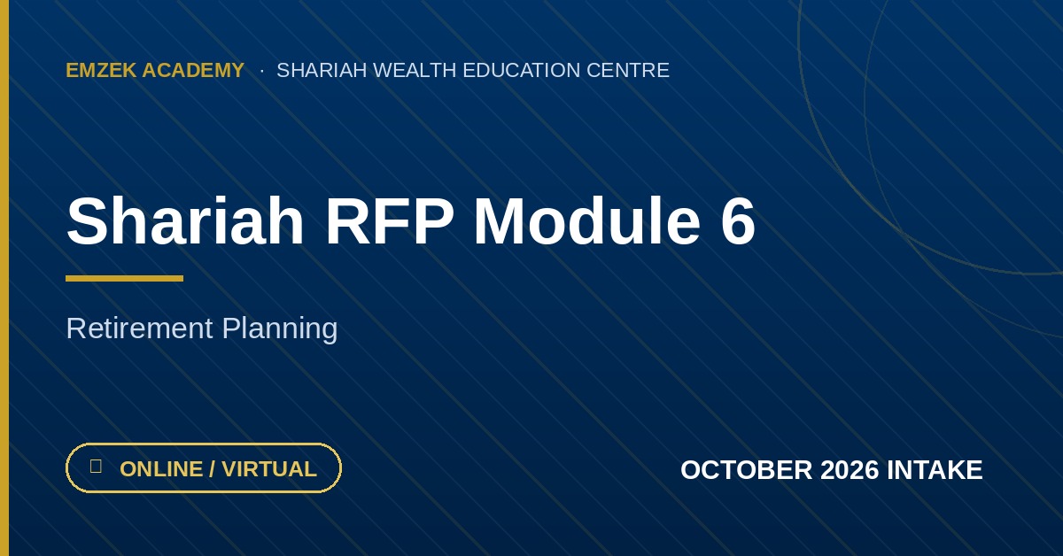 Shariah RFP Module 6